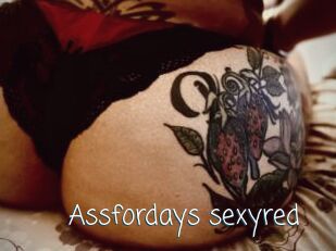Assfordays_sexyred