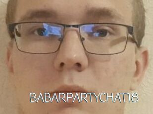 BABARPARTYCHAT18