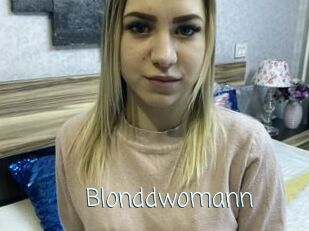 Blonddwomann