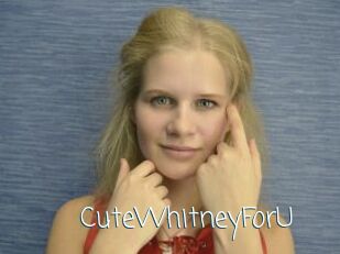 CuteWhitneyForU