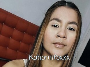 Kahomifoxxx