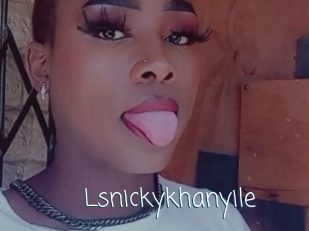 Lsnickykhanyile