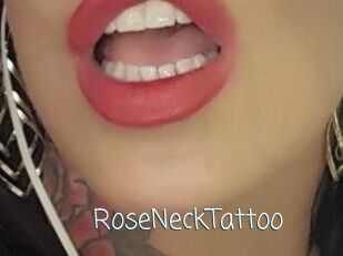 RoseNeckTattoo