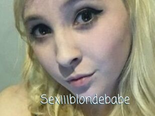 Sexiiiblondebabe