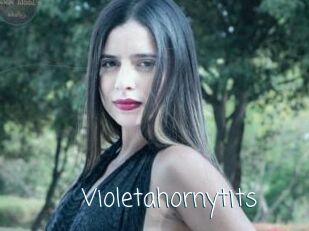 Violetahornytits