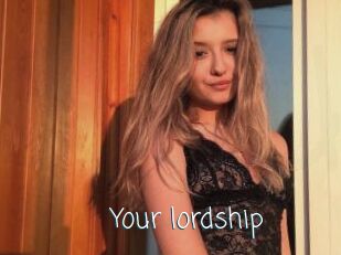 Your_lordship